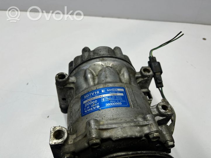 Volvo C70 Compressore aria condizionata (A/C) (pompa) 36000989