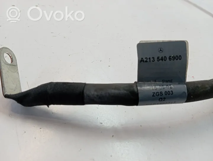 Mercedes-Benz E W213 Câble négatif masse batterie A2135406900