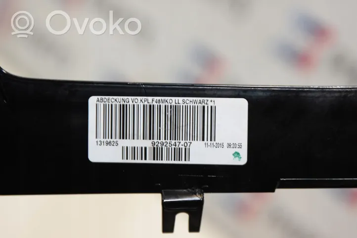 BMW X1 F48 F49 Paneļa dekoratīvās apdares vairogs (centrālais) 9292547