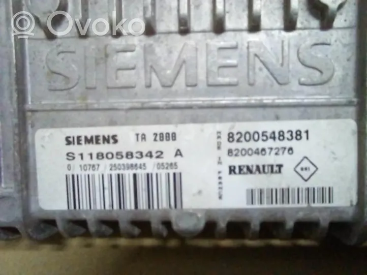 Renault Clio III Module de contrôle de boîte de vitesses ECU S118058342