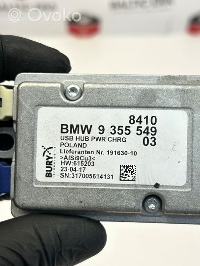 BMW 3 F30 F35 F31 Unité de contrôle USB 9355549