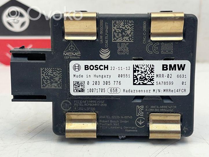 BMW 3 G20 G21 Sensore radar Distronic 0203305776