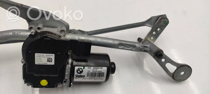 BMW 5 G30 G31 Tiranti e motorino del tergicristallo anteriore W000061594