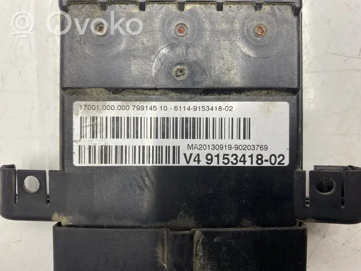 BMW 5 F10 F11 Current control relay 9153418