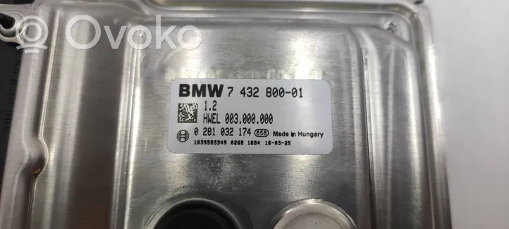 BMW 5 F10 F11 Altre centraline/moduli 7432800