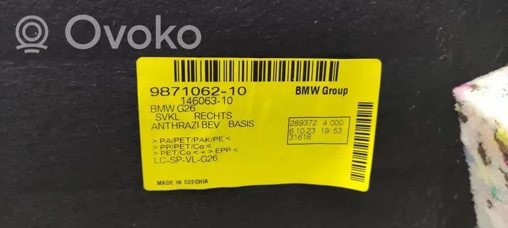 BMW i4 Autres éléments garniture de coffre 9871062