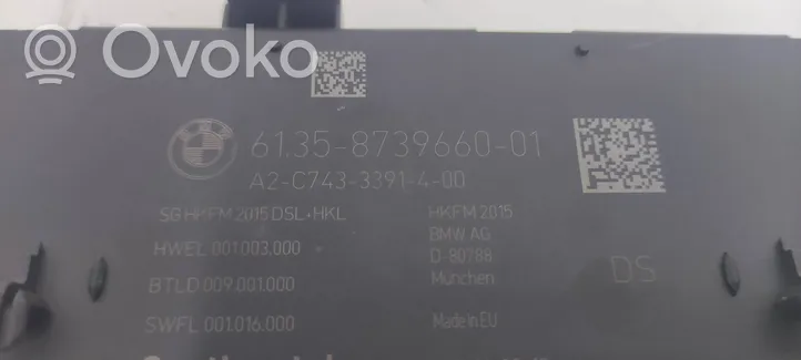 BMW 5 G30 G31 Sterownik / Moduł elektrycznej klapy tylnej / bagażnika 8739660