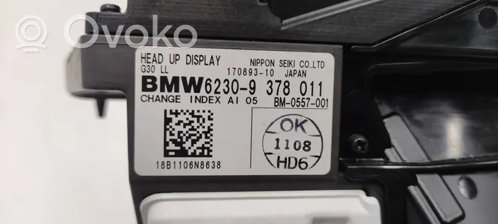 BMW M5 F90 Head up display screen 9378011