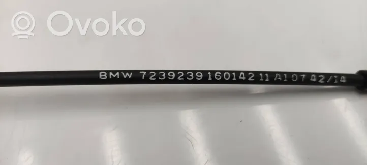 BMW 3 GT F34 Dzinēja pārsega slēdzenes trosīte 7239239