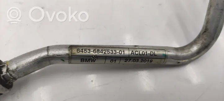 BMW 3 F30 F35 F31 Ilmastointilaitteen putki (A/C) 6842533