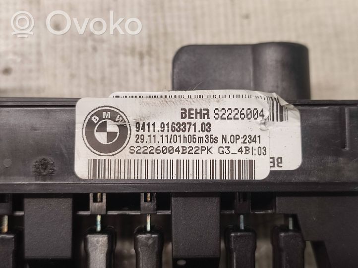 BMW 5 F10 F11 Elektrinis salono pečiuko radiatorius 9163371