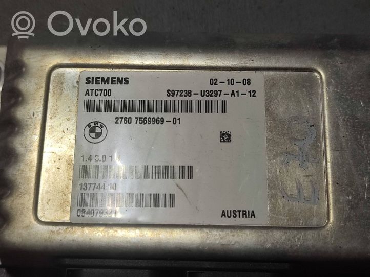 BMW X5 E70 Pārnesumkārbas reduktora vadības bloks 7569969