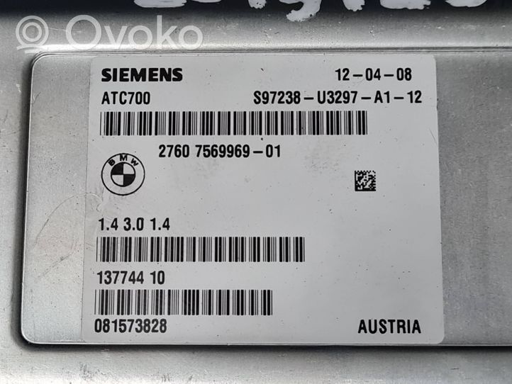 BMW X5 E70 Pārnesumkārbas vadības bloks 7569969