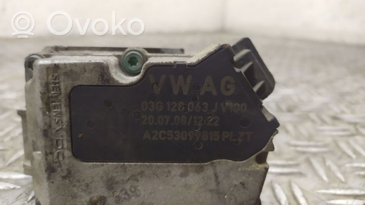 Skoda Octavia Mk2 (1Z) Przepustnica elektryczna 03G128063J