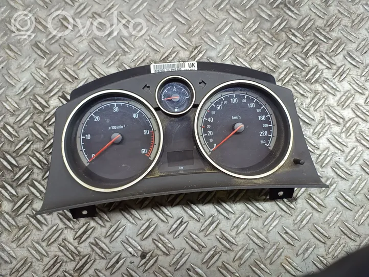 Opel Astra G Compteur de vitesse tableau de bord 