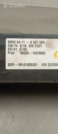 BMW X5 E53 Ilmastoinnin ohjainlaite 6927898