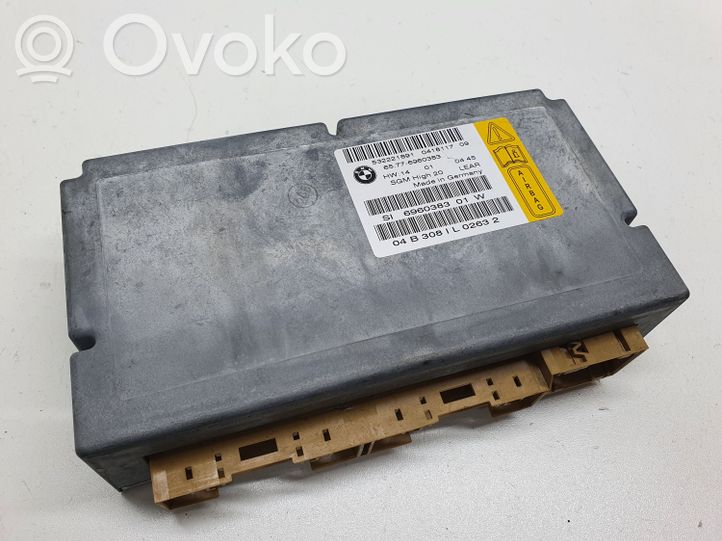 6960383 BMW 5 E60 E61 Airbag control unit/module, 68.00 € | RRR 