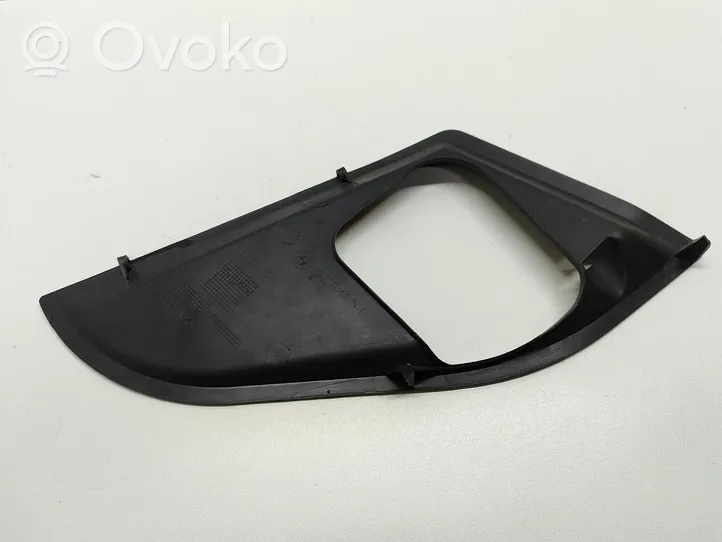 BMW 5 F10 F11 Rivestimento della modanatura della chiusura del vano motore/cofano 7209617