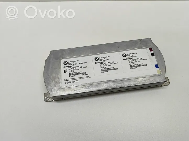 BMW 5 E60 E61 Bluetoothin ohjainlaite/moduuli 9216365