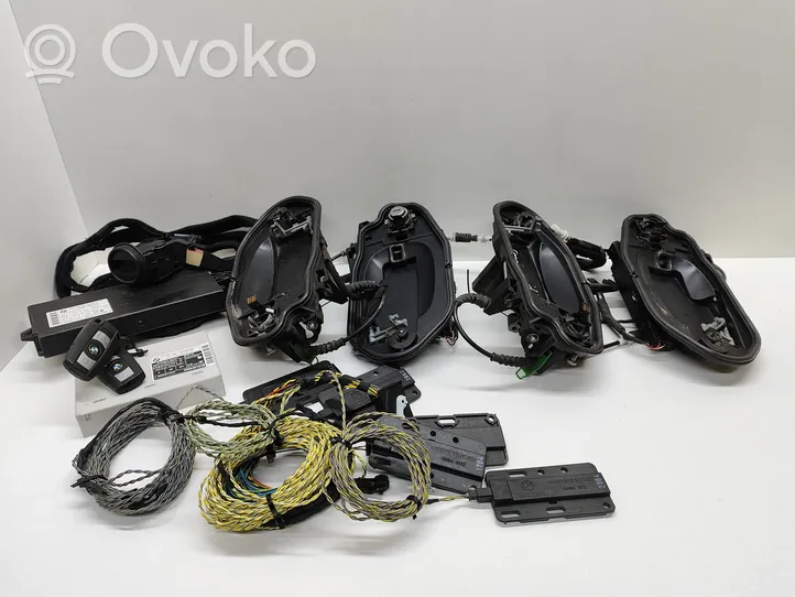 BMW 5 E60 E61 Beraktės sistemos KESSY (keyless) valdymo blokas/ modulis 9134707