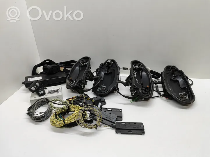 BMW 5 E60 E61 Beraktės sistemos KESSY (keyless) valdymo blokas/ modulis 9134707