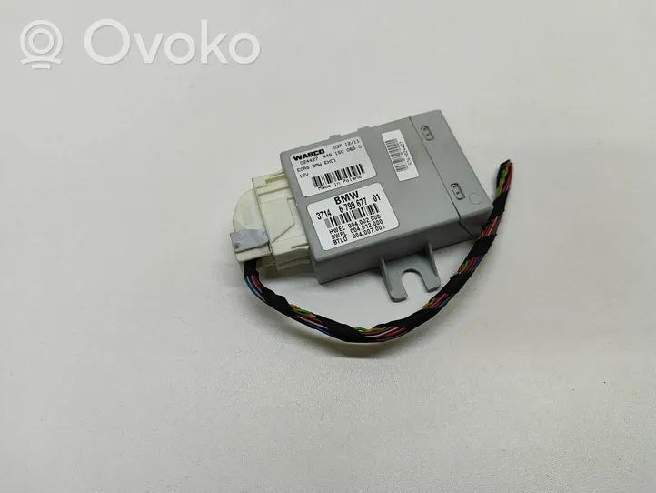 BMW 5 F10 F11 Air suspension control unit module (rear) 6799677