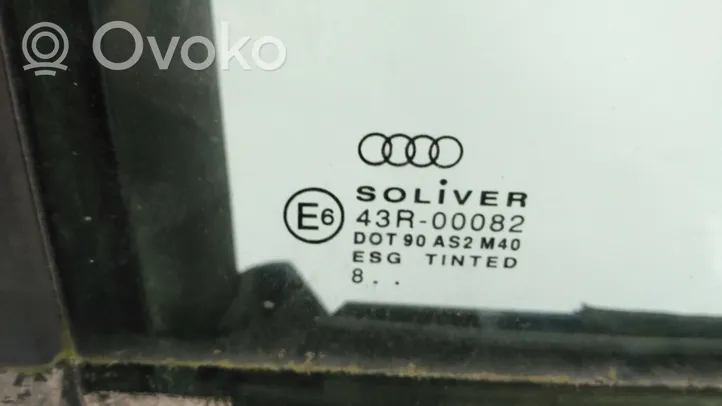 Audi A3 S3 8L Etuoven ikkunalasi, neliovinen malli 