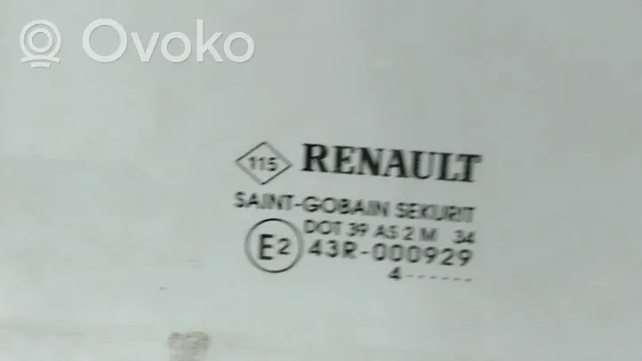 Renault Clio II Etuoven ikkunalasi, neliovinen malli 