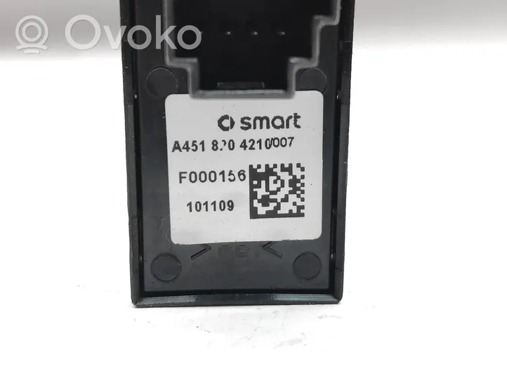 Smart ForTwo II Interrupteur commade lève-vitre 