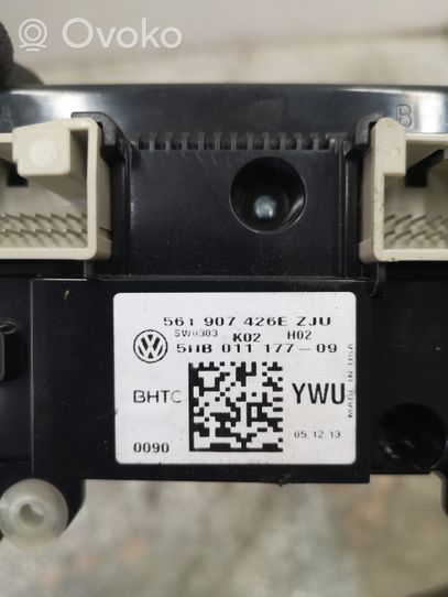 Volkswagen PASSAT B7 USA Oro kondicionieriaus/ klimato/ pečiuko valdymo blokas (salone) 561907426E