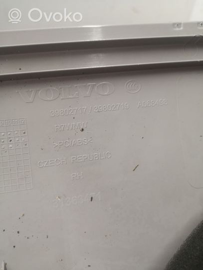 Volvo S60 D-pilarin verhoilu (yläosa) 39802717