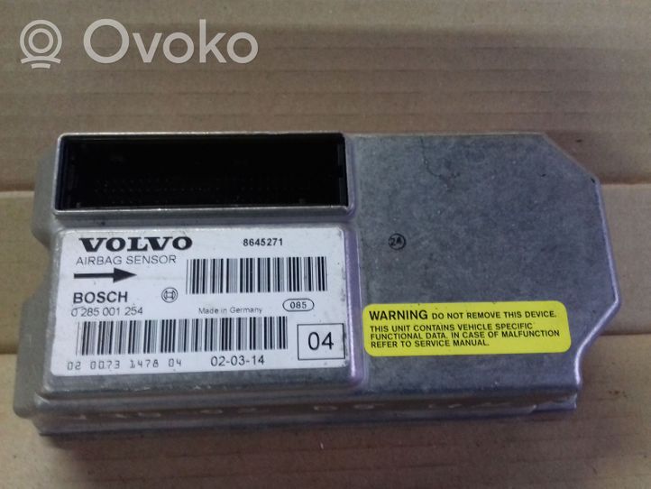 Volvo V70 Airbag control unit/module 0285001254