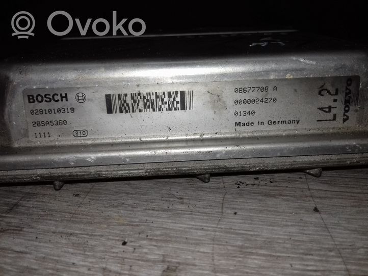Volvo S80 Dzinēja vadības bloks 08677708