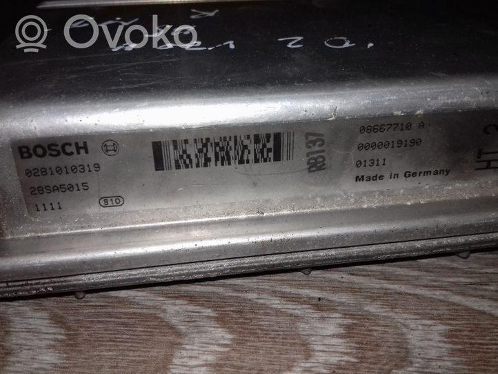 Volvo V70 Sterownik / Moduł ECU 0281010319