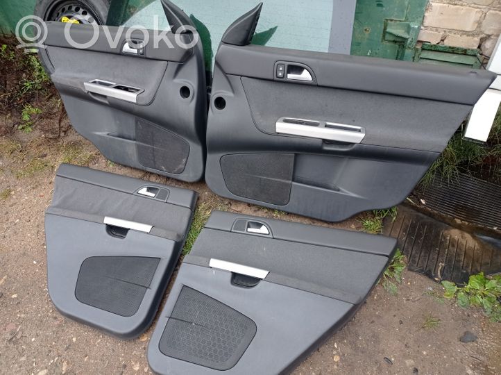 Volvo V50 Conjunto de molduras del tarjetero de la puerta 