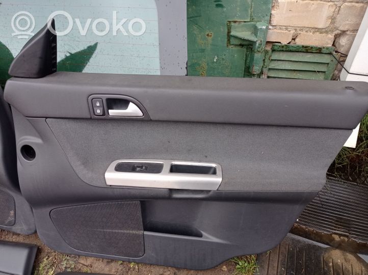 Volvo V50 Boczki / Tapicerka drzwi / Komplet 