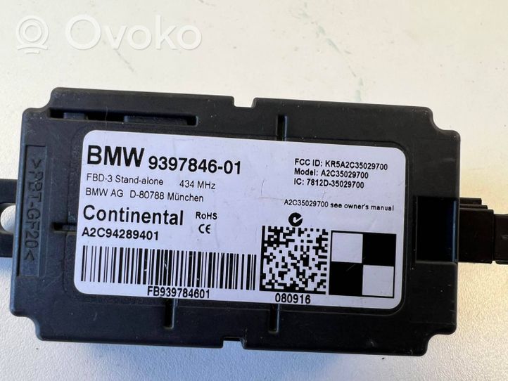 BMW 2 F45 Moduł / Sterownik anteny 9397846