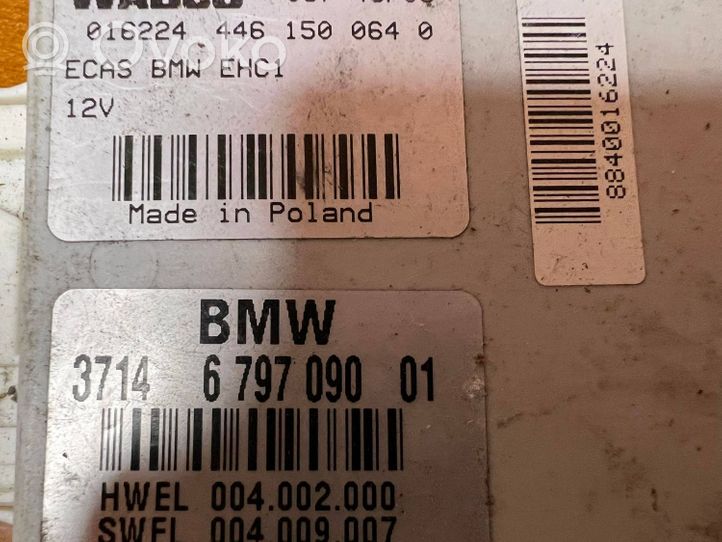 BMW 5 GT F07 Centralina sospensioni pneumatiche (posteriore) 6797090