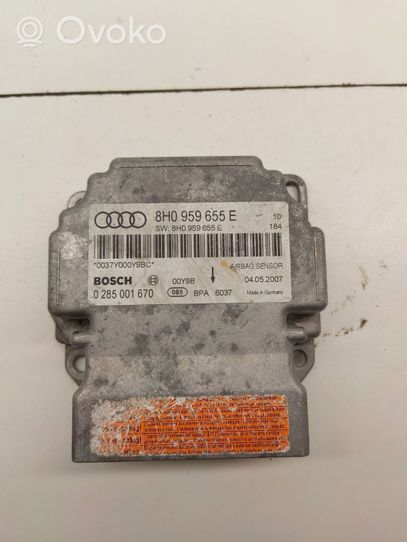 Audi A4 S4 B7 8E 8H Centralina/modulo airbag 8H0959655E