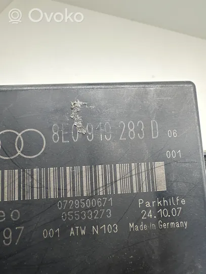 Audi A4 S4 B7 8E 8H Sterownik / Moduł parkowania PDC 8E0919283D