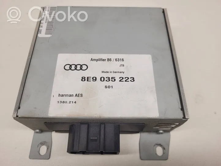 Audi A4 S4 B7 8E 8H Amplificatore 8E9035223