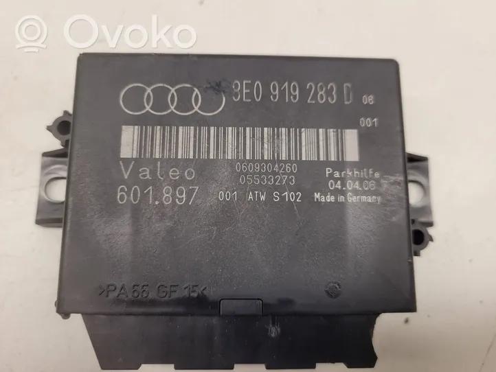 Audi A4 S4 B7 8E 8H Unité de commande, module PDC aide au stationnement 8E0919283D