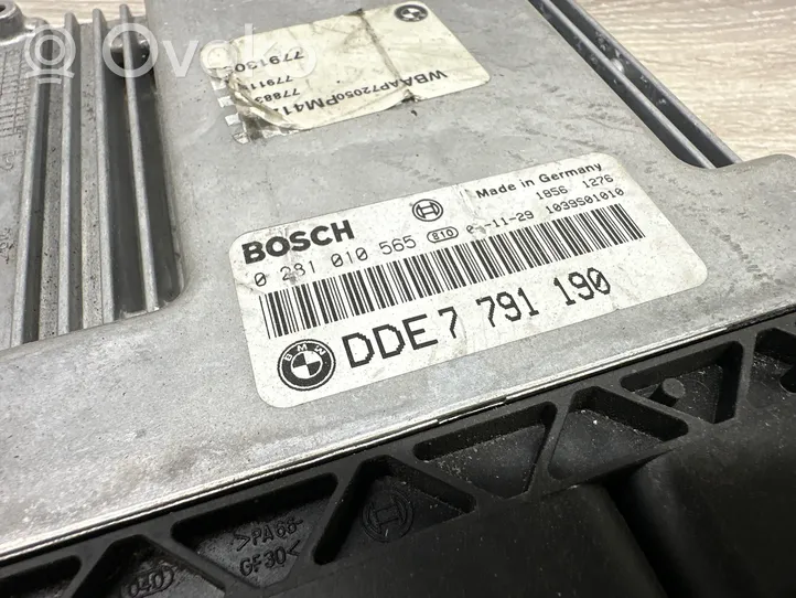 BMW 3 E46 Calculateur moteur ECU 7791190