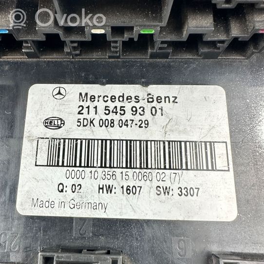 Mercedes-Benz E W211 SAM valdymo blokas 2115459301