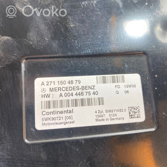 Mercedes-Benz C W204 Sterownik / Moduł ECU A2711504879