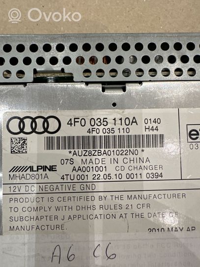 Audi A6 S6 C6 4F CD/DVD keitiklis 4F0035110A