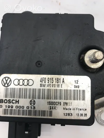 Audi A6 S6 C6 4F Блок управления питанием 4F0915181A