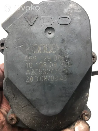 Audi A4 S4 B8 8K Attuatore/motore della valvola del collettore di aspirazione 059129086K