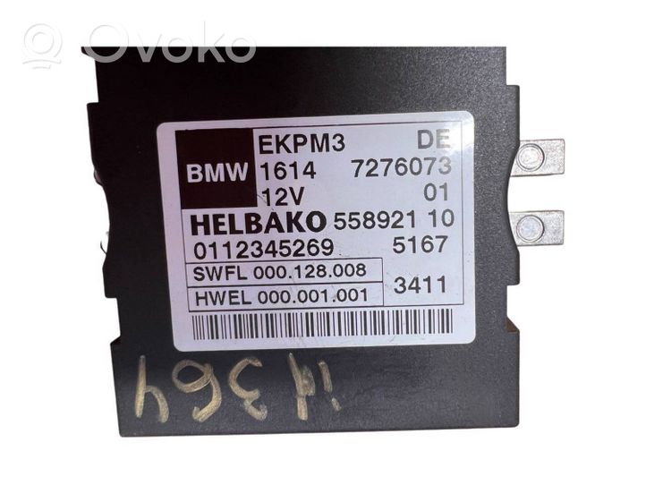 BMW 6 F12 F13 Degalų (kuro) siurblio valdymo blokas 7276073