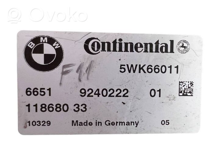 BMW 7 F01 F02 F03 F04 Moduł / Sterownik kamery 9240222